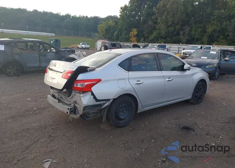 2017 Nissan Sentra Sv z USA, uszkodzony, nr VIN 3N1AB7AP3HY315995